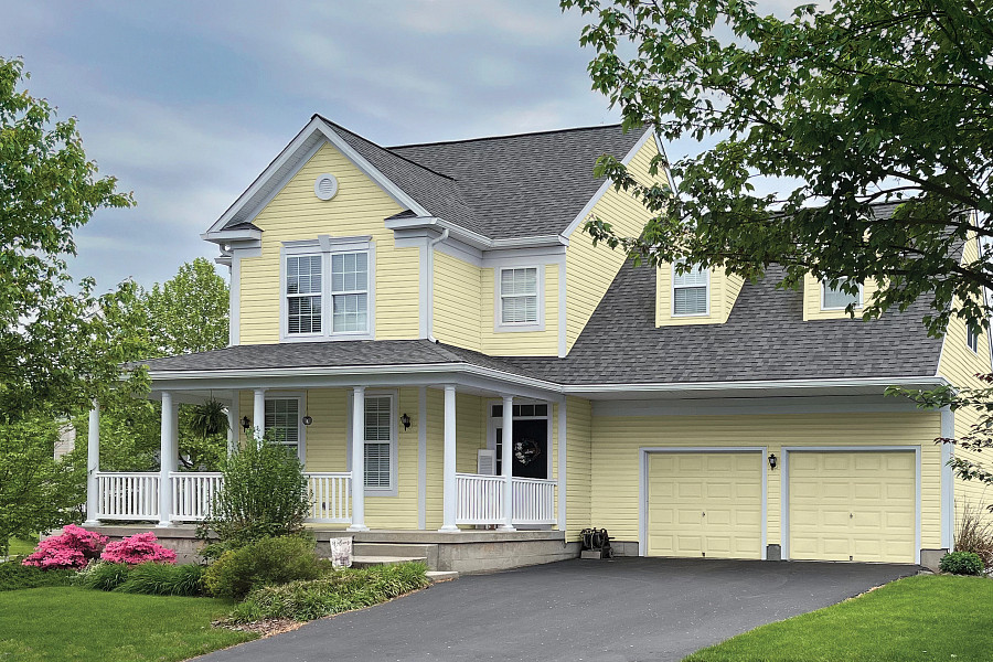 Restoration Classic Colors On Real Homes in Autumn Yellow